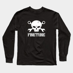 Skull 'n' Tools 2 - Finetune (white) Long Sleeve T-Shirt